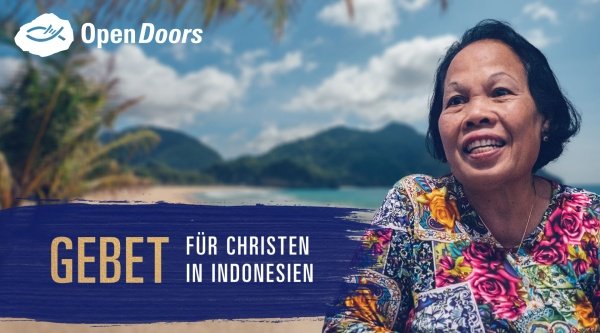 Gebet für Christen in Indonesien 