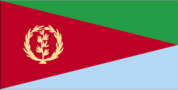 Flagge Eritrea