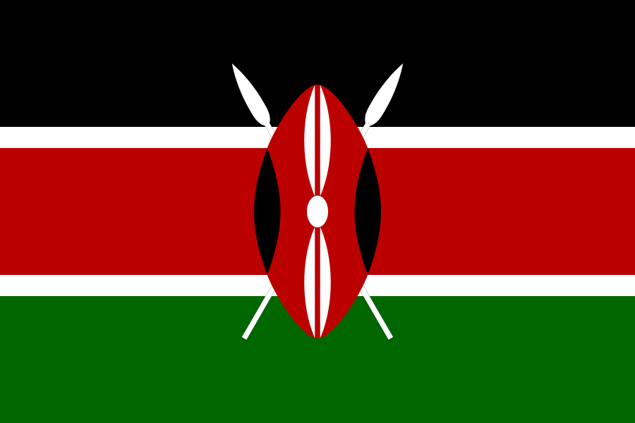 Flagge Kenia
