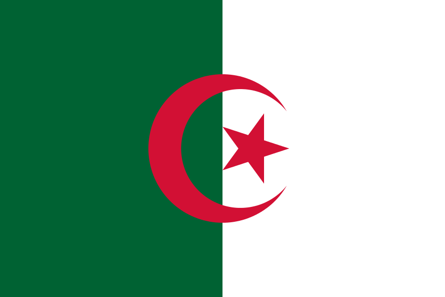 Flagge Algerien