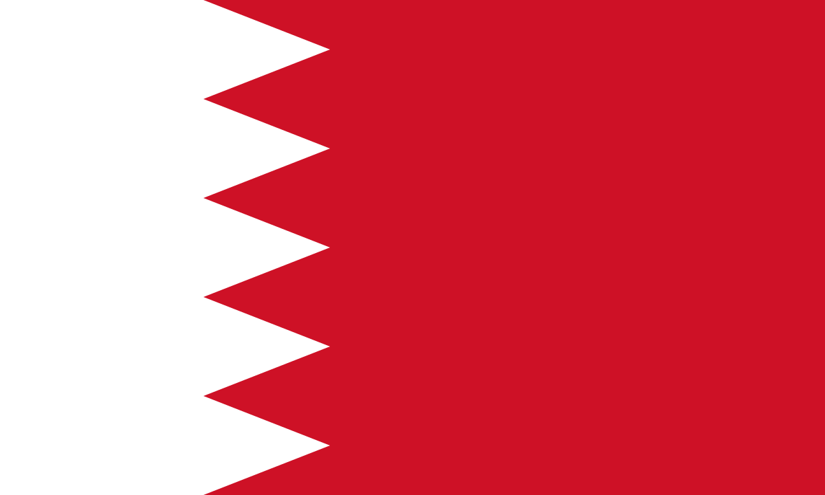 Flagge Bahrain