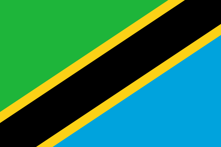 Flagge Tanzania