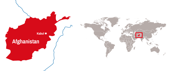 Karte Afghanistan