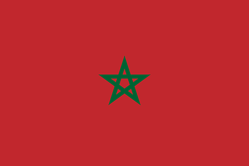 Flagge Marokko