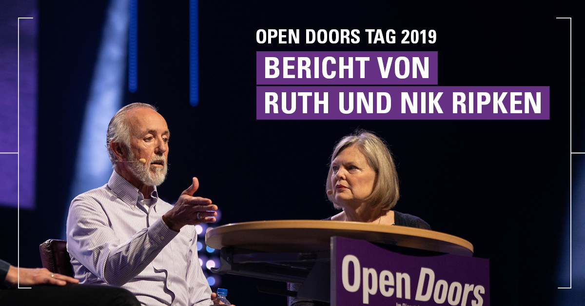 Ruth und Nik Ripken aus den USA | Open Doors Deutschland