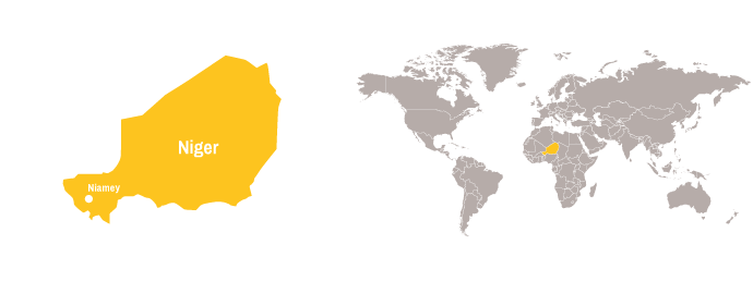 Karte Niger