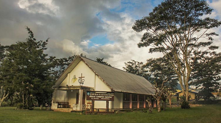 Symbolbild: Kirche in Westneuguinea