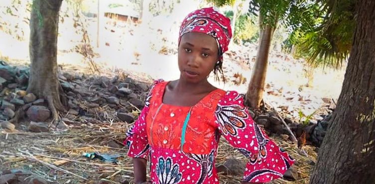 Leah Sharibu – seit drei Jahren in Gefangenschaft (Herunterladen: Foto in höherer Auflösung)