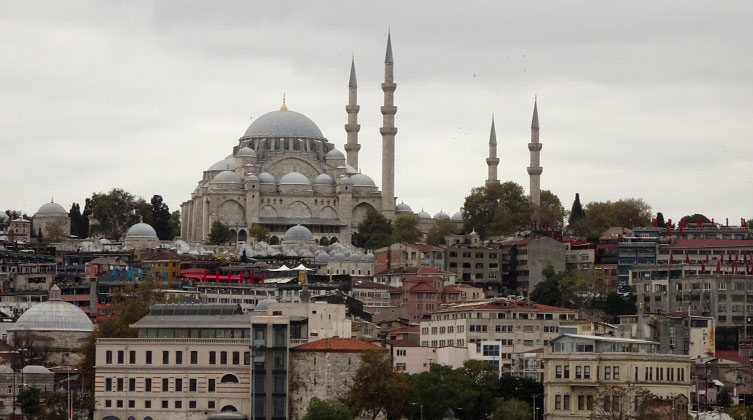 Die „Blaue Moschee“ in Istanbul (Symbolbild)