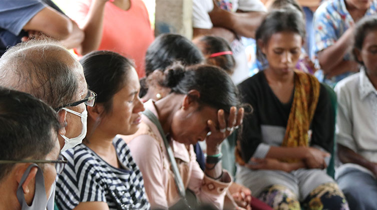 Der Schock über die jüngsten Anschläge sitzt bei vielen Christen noch tief (Bild: Familien aus Lemban Tongoa)