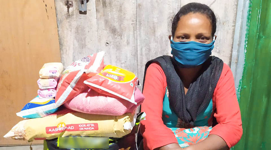 Nothilfe in der Corona-Krise in Indien