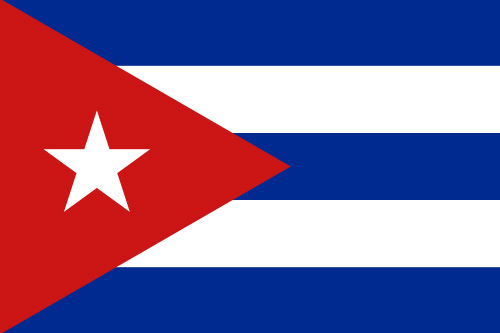 Flagge Kuba