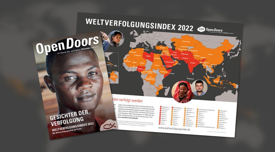 Der Weltverfolgungsindex 2022 von Open Doors