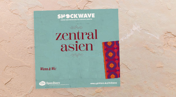 Shockwave-Poster von Zentralasien