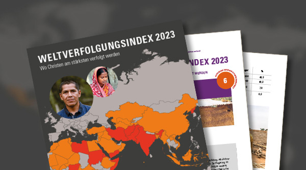 Vorschau auf den ausführlichen Bericht zum Weltverfolgungsindex 2023