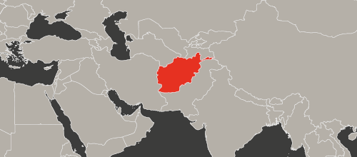 Karte Afghanistan