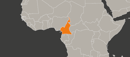 Karte Kamerun