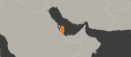 Karte Katar