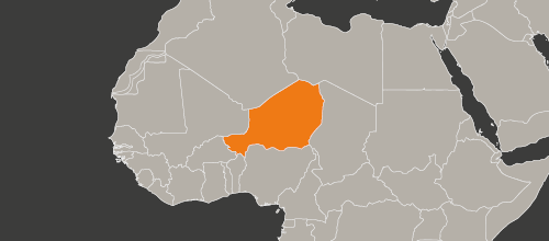 Karte Niger