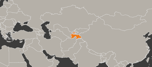 Karte Tadschikistan