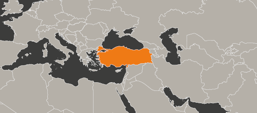 Karte Türkei