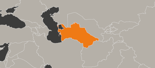 Karte Turkmenistan