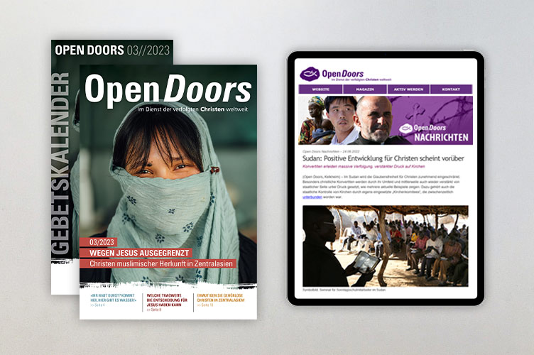 Cover Open Doors Magazin März 2023