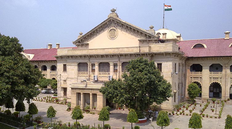 Das Gerichtsgebäude von Allahabad High Court in der Stadt Prayagraj (früher Allahabad) (Copyright:  )