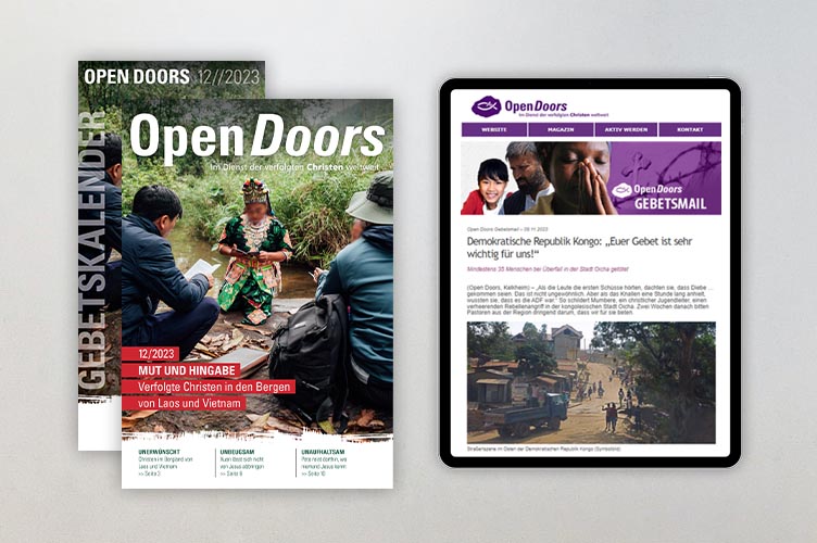 Monatsmagazin mit Open Doors Meldungen