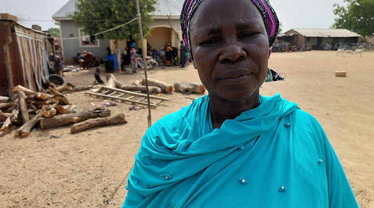 Porträt einer afrikanischen Frau