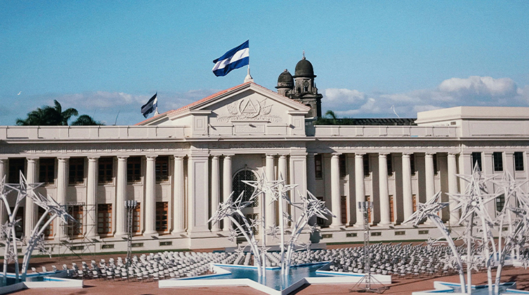 Der Nationalpalast in Nicaraguas Hauptstadt Managua.