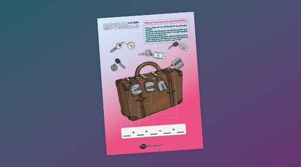 Produktabbildungen Rätsel Koffer