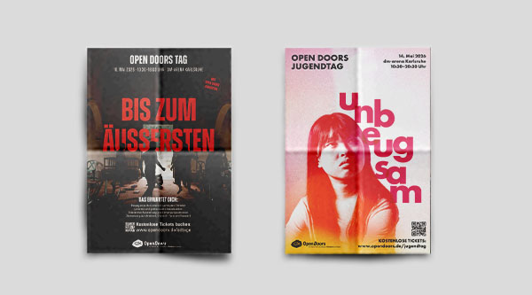 Produktabbildung Open Doors Tage Wendeposter