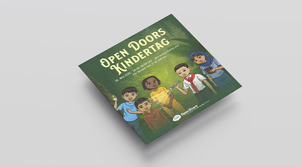 Produktabbildung Einladungsflyer Kindertag