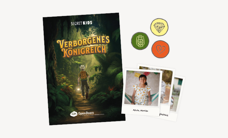 Produktabbildung Open Doors Secret Kids Materialpaket 2026