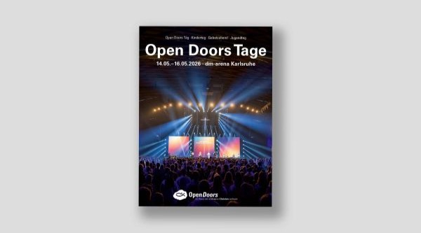 Produktabbildung Übersichtsbroschüre Open Doors Tage 2026