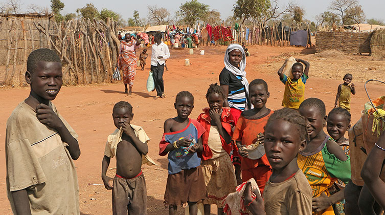 Flüchtlingscamp im Sudan