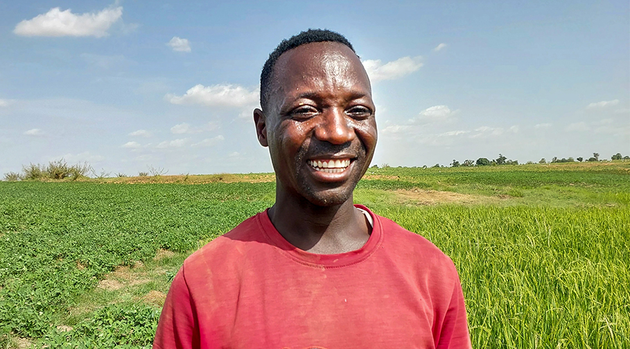 Porträt eines Mannes aus Afrika