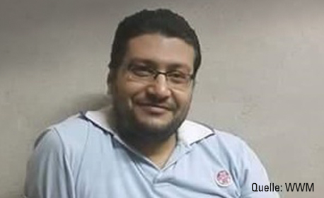 Bild: Dr. Bassam Safwat Atta, der am 13. Januar in seiner Wohnung ermordet wurde.