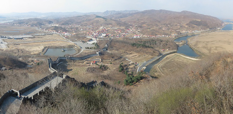 Grenzfluss Yalu zwischen China und Nordkorea (Bildquelle: WWM)