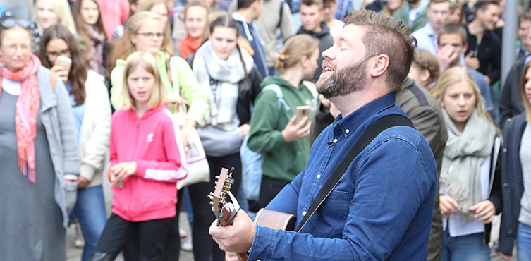 Rückblick Jugendtag 2017 Flashmob