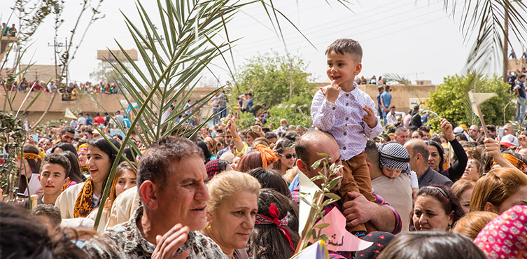 Palmsonntag in Karakosch