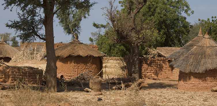 Symbolbild: Dorf in Burkina Faso
