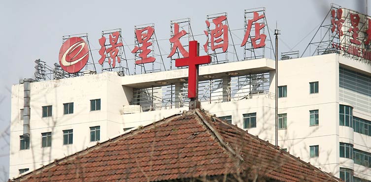Kirche in Shenyang, im Nordosten Chinas (Symbolbild)
