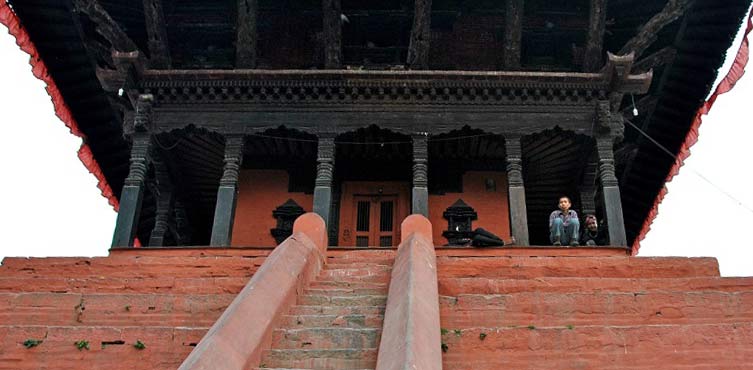 Hinduistischer Tempel in Nepa