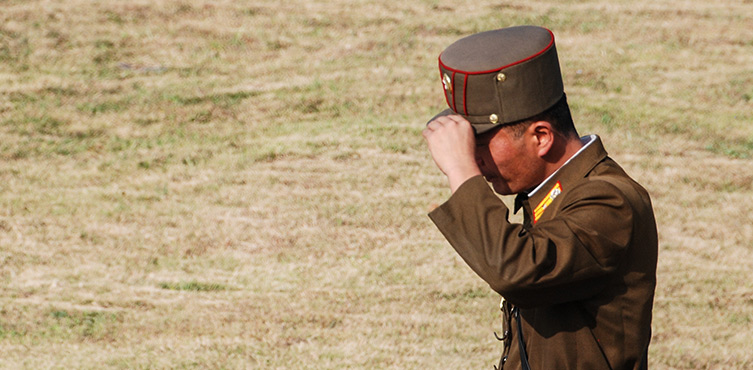 Nordkoreanischer Soldat