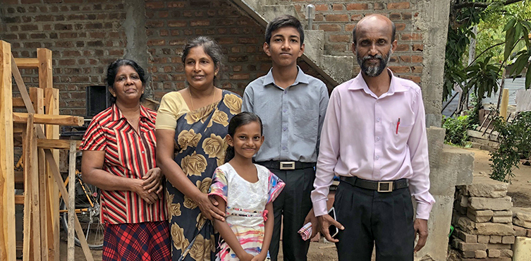 Pastor Kumaran und seine Familie