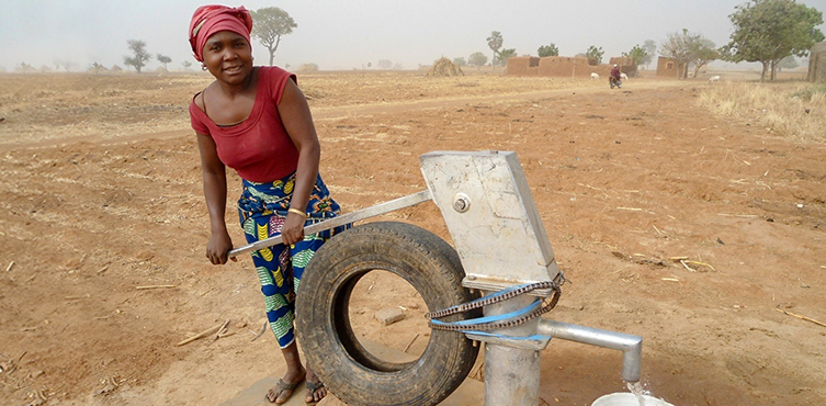 Von Open Doors finanzierter Brunnen in Katsina (Nigeria)