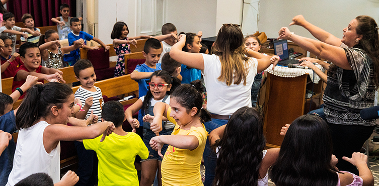 Kinderstunde in Aleppo