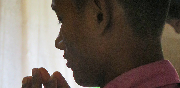 junger Christ aus Bangladesch